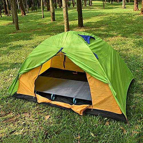 Fabric Portable Camping Bed, Aluminum Alloy Traval Cot Ultralight Tent Bed, Great Partner with Tent, Canopy, Tarp for Camping, Hiking, Fishing