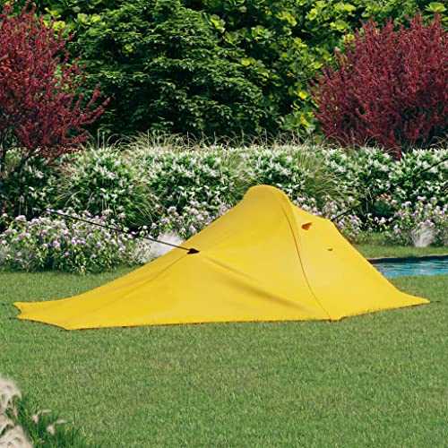 WXPXYBF Camping Tent 317x240x100 cm Yellow,Item colour-Yellow