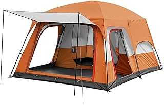 LIXSAZSE Durable Waterproof Camping Tent For Family Outdoor Camping Tent Outdoor Camping Camping Family Tent Large Family Tent