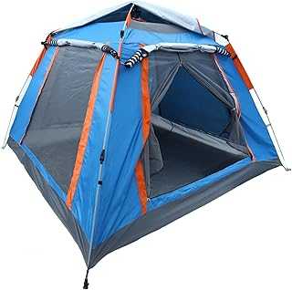 Milisten 1 Set Outdoor Automatic Camping Tent Oxford Cloth Convenient for Persons for Hiking and Outdoor Adventures Sky Blue