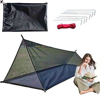 Mesh Tent For Outdoors – Portable Foldable Screened Enclosure | Lightweight Playpen House For Backyard, Porch, Yard, Garden, Balcony, Or Outdoor Use – Breathable Shelter For Relaxation, Play, Pets, Or