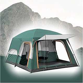 8 Man Tent 5 to 8 People Spacious,Insect Proof Quick Erect Tents, Advanced Stable Blackout Tents for Camping for Camping Safehappy