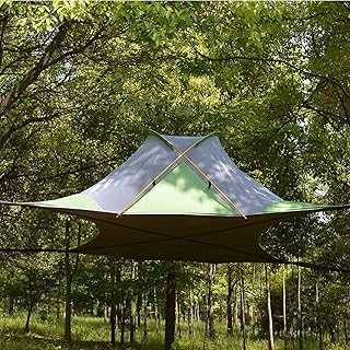 Camping Tent 2-Person Hammock, Hanging Tree House Tent with Gauze and Rain Cover, Easy to Set Up, Supports Up to 551 Pounds