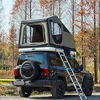YOLENY Inflatable Rooftop Tent, Multi-Purpose Inflatable Tent with Extended Canopy and Air Cushion, Easy Set-up SUV Tents for Camping